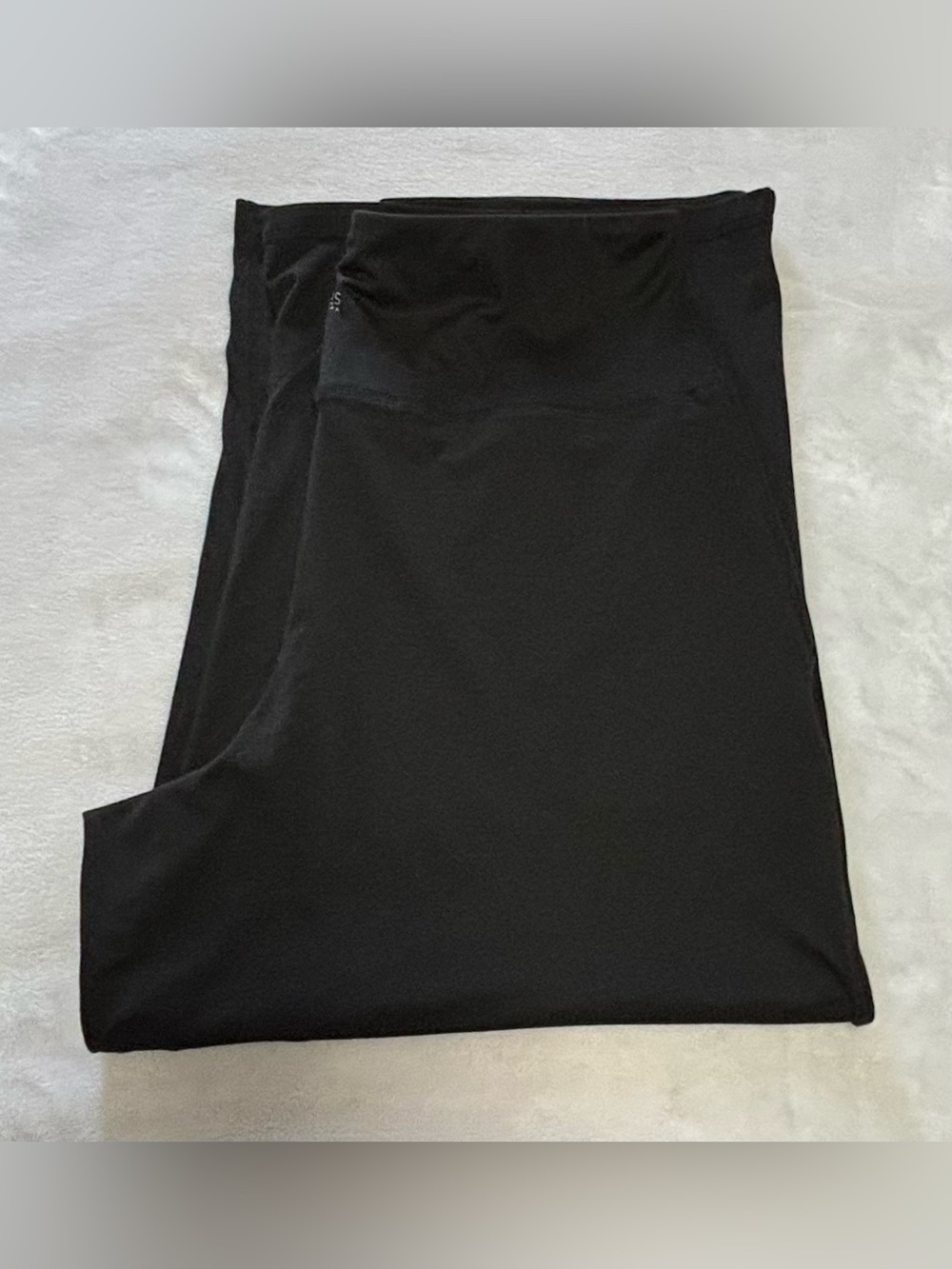 Jones New York Sport Wide Leg Crop Culotte Pants Black Women's Large - Picture 15 of 15
